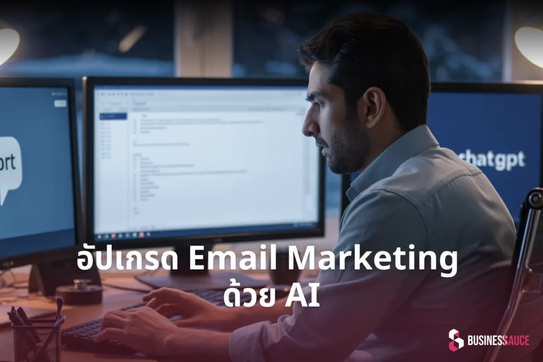 อัปเกรด Email Marketing ด้วย AI หัวข้อขั้นเทพเพิ่มยอดเปิดอ่าน